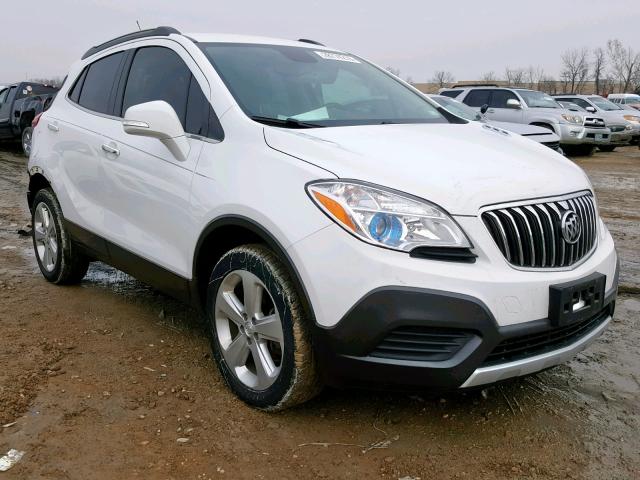 KL4CJESB7GB733564 - 2016 BUICK ENCORE WHITE photo 1