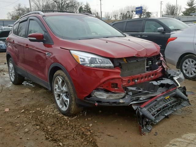 1FMCU0J90DUB54958 - 2013 FORD ESCAPE TIT RED photo 1