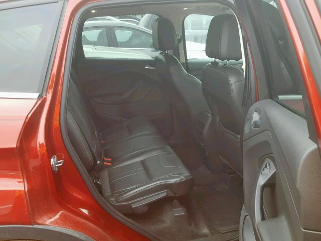 1FMCU0J90DUB54958 - 2013 FORD ESCAPE TIT RED photo 6