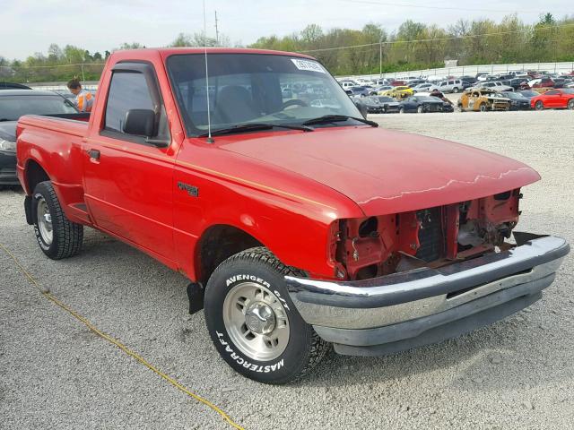 1FTCR10A7VPA61832 - 1997 FORD RANGER RED photo 1