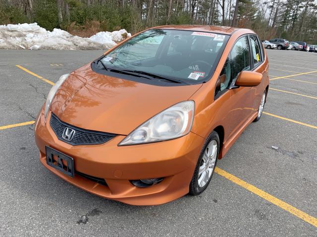 JHMGE8G45AC018564 - 2010 HONDA FIT SPORT ORANGE photo 2