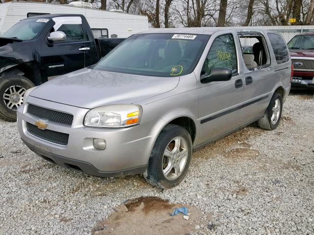 1GNDV23147D214017 - 2007 CHEVROLET UPLANDER L SILVER photo 2