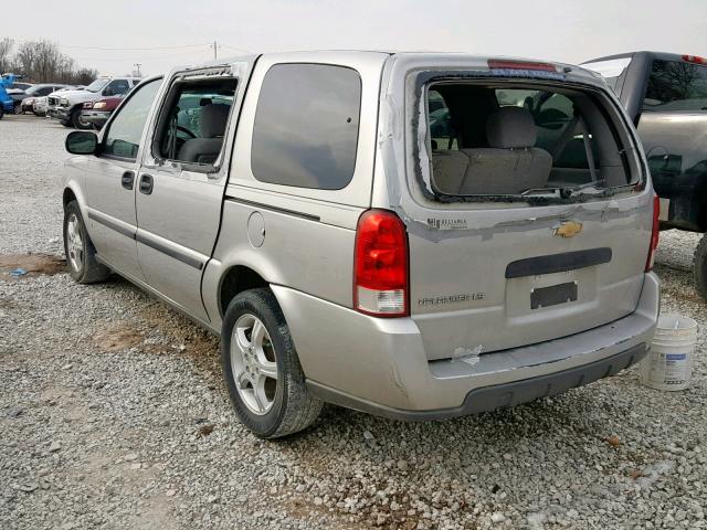 1GNDV23147D214017 - 2007 CHEVROLET UPLANDER L SILVER photo 3