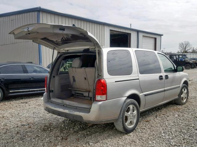 1GNDV23147D214017 - 2007 CHEVROLET UPLANDER L SILVER photo 4