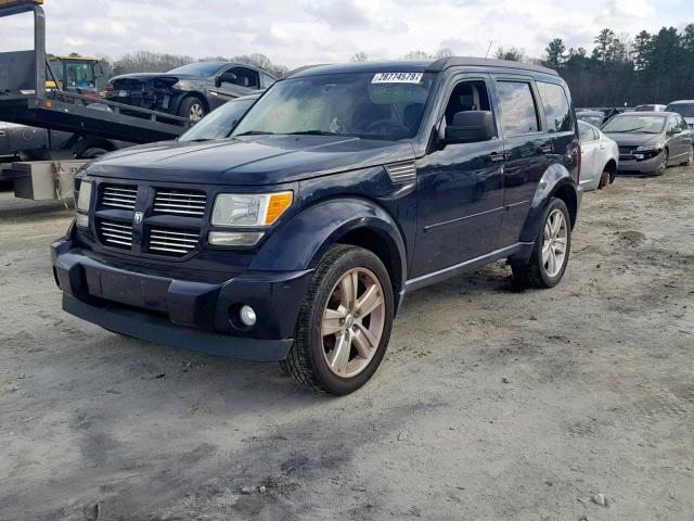 1D4PU4GX5BW566106 - 2011 DODGE NITRO HEAT BLUE photo 2