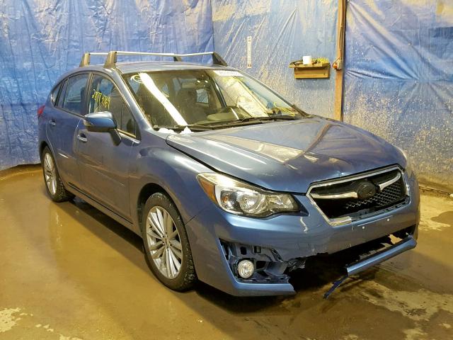 JF1GPAM61F8210170 - 2015 SUBARU IMPREZA LI BLUE photo 1