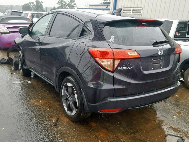 3CZRU5H55JM708049 - 2018 HONDA HR-V EX BLACK photo 3