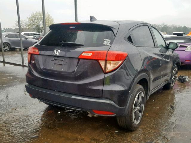 3CZRU5H55JM708049 - 2018 HONDA HR-V EX BLACK photo 4