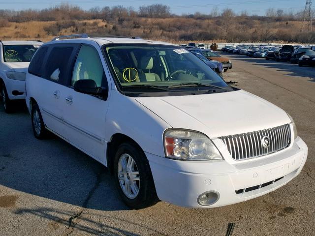 2MRDA22256BJ01998 - 2006 MERCURY MONTEREY L WHITE photo 1