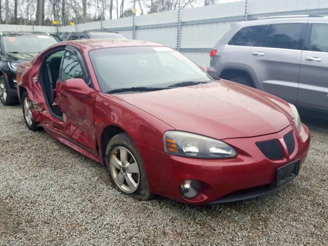 2G2WP552061171023 - 2006 PONTIAC GRAND PRIX MAROON photo 1