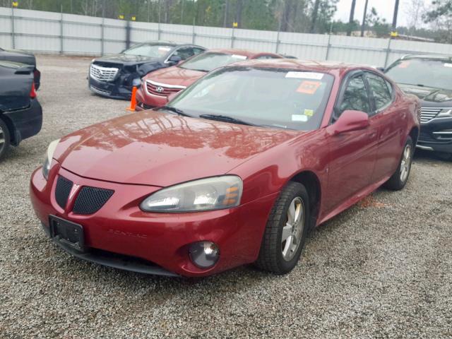2G2WP552061171023 - 2006 PONTIAC GRAND PRIX MAROON photo 2