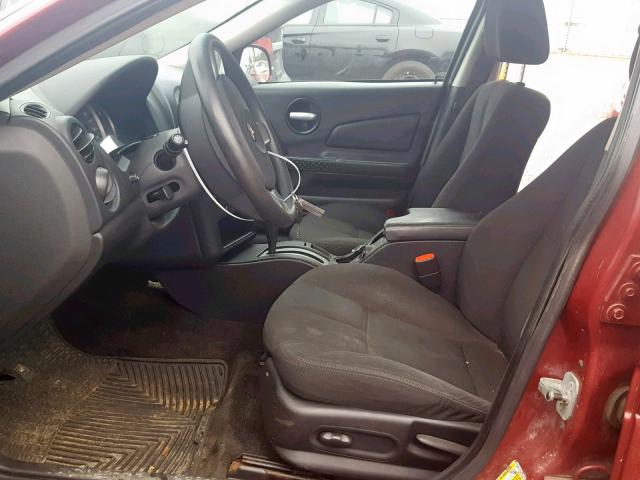 2G2WP552061171023 - 2006 PONTIAC GRAND PRIX MAROON photo 5