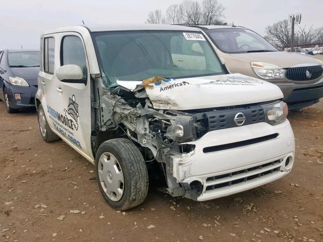 JN8AZ2KR0BT204417 - 2011 NISSAN CUBE BASE WHITE photo 1