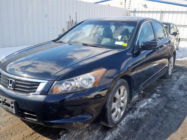 1HGCP26869A122839 - 2009 HONDA ACCORD EXL BLACK photo 2