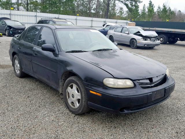 1G1NE52J316196615 - 2001 CHEVROLET MALIBU LS BLACK photo 1