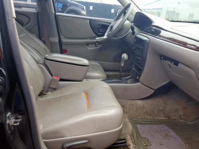 1G1NE52J316196615 - 2001 CHEVROLET MALIBU LS BLACK photo 5