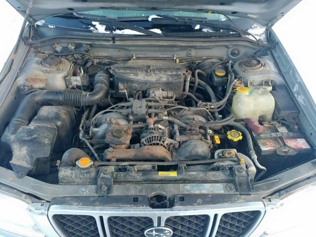 JF1SF65672H711213 - 2002 SUBARU FORESTER S Gümüş foto 7