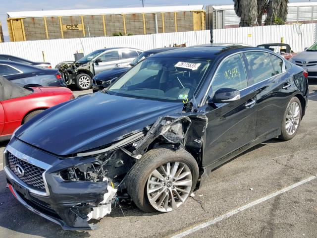 JN1CV7AP7JM241604 - 2018 INFINITI Q50 PURE BLACK photo 2