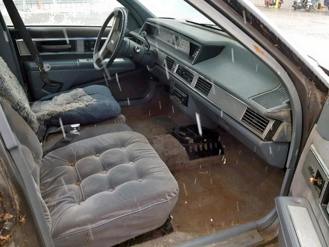 1G3HY54C8KW398135 - 1989 OLDSMOBILE DELTA 88 R GRAY photo 5