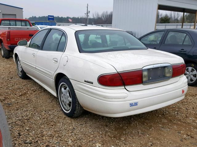 1G4HP54KX1U165308 - 2001 BUICK LESABRE CU WHITE photo 3