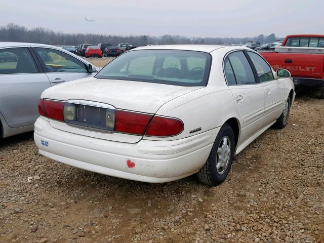 1G4HP54KX1U165308 - 2001 BUICK LESABRE CU WHITE photo 4