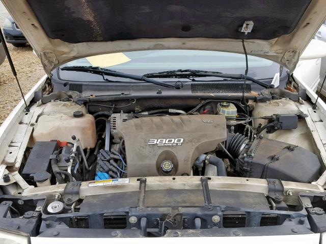 1G4HP54KX1U165308 - 2001 BUICK LESABRE CU WHITE photo 7