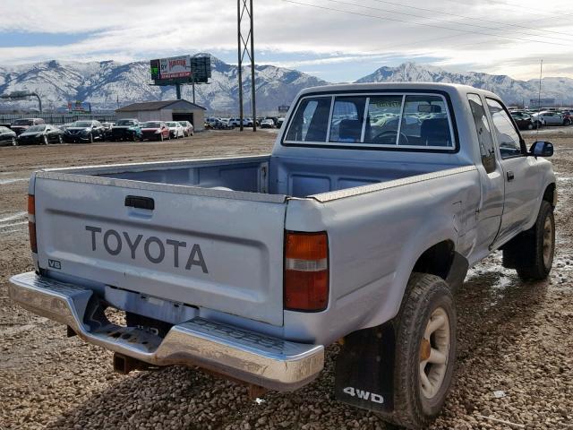 JT4VN13D2M5044392 - 1991 TOYOTA PICKUP 1/2 BLUE photo 4