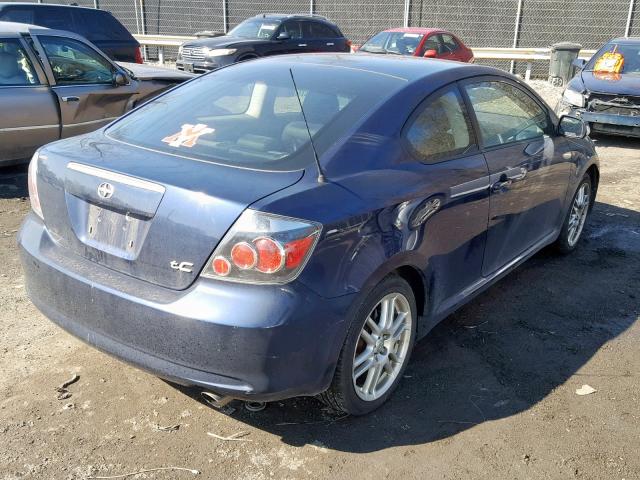 JTKDE167780235237 - 2008 TOYOTA SCION TC ლურჯი ფოტო 4