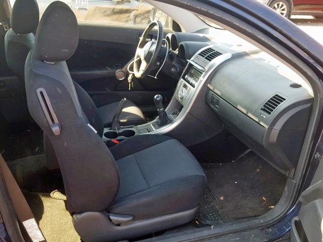 JTKDE167780235237 - 2008 TOYOTA SCION TC ლურჯი ფოტო 5