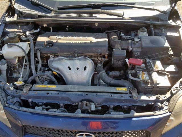 JTKDE167780235237 - 2008 TOYOTA SCION TC ლურჯი ფოტო 7
