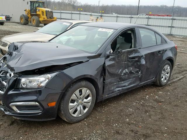 1G1PA5SH5F7133597 - 2015 CHEVROLET CRUZE LS BLACK photo 10