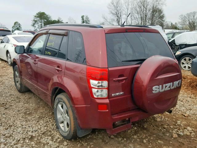 JS3TE944574200201 - 2007 SUZUKI GRAND VITA BURGUNDY photo 3