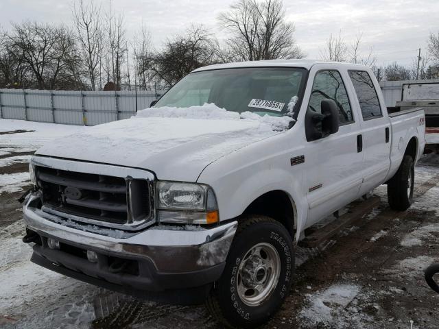 1FTSW31P13EC64212 - 2003 FORD F350 SRW S WHITE photo 2