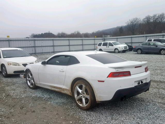 2G1FK1EJ8F9288238 - 2015 CHEVROLET CAMARO 2SS WHITE photo 3