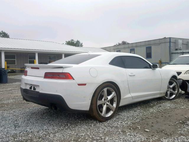 2G1FK1EJ8F9288238 - 2015 CHEVROLET CAMARO 2SS WHITE photo 4