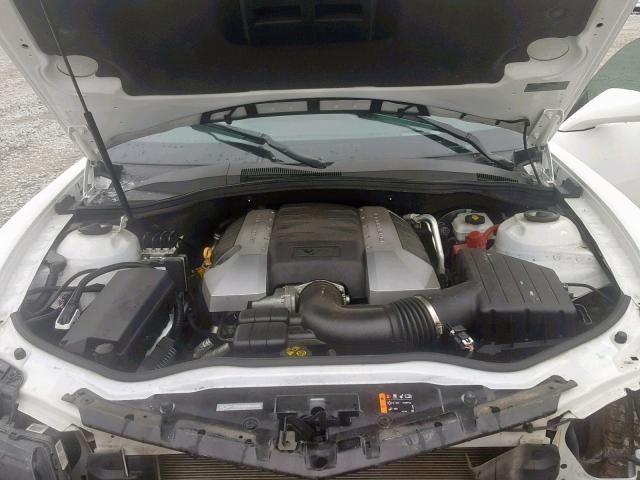 2G1FK1EJ8F9288238 - 2015 CHEVROLET CAMARO 2SS WHITE photo 7