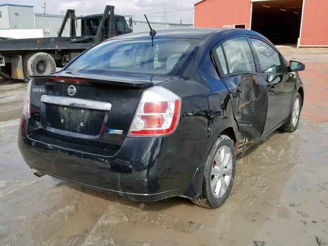 3N1AB6AP5BL694657 - 2011 NISSAN SENTRA 2.0 BLACK photo 4