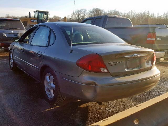 1FAFP55U43A120869 - 2003 FORD TAURUS SES GRAY photo 3