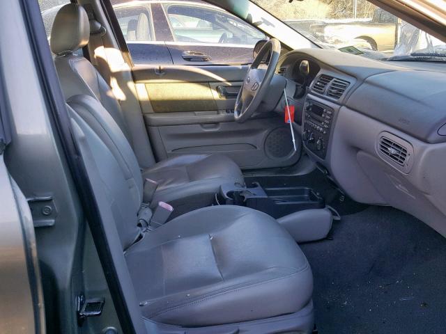 1FAFP55U43A120869 - 2003 FORD TAURUS SES GRAY photo 5