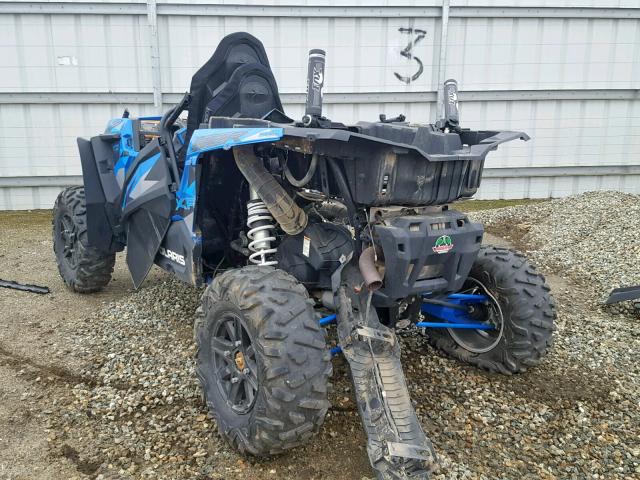 3NSVDE922GF458080 - 2016 POLARIS RZR XP TUR BLUE photo 3