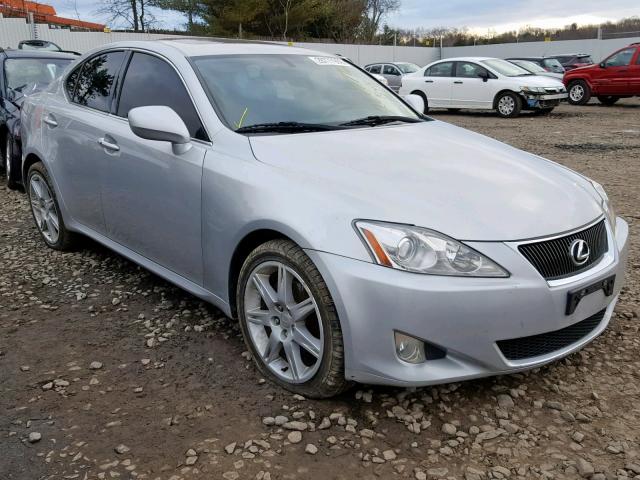 JTHCK262275012156 - 2007 LEXUS IS 250 SILVER photo 1