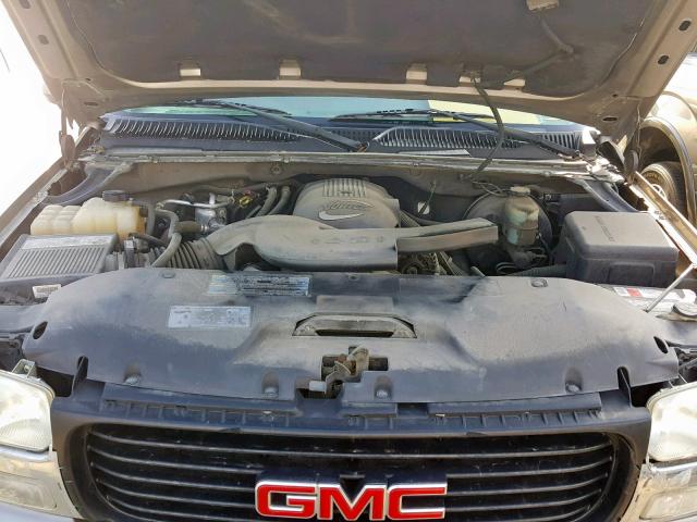 3GKEC16T72G274061 - 2002 GMC YUKON XL C GRAY photo 7