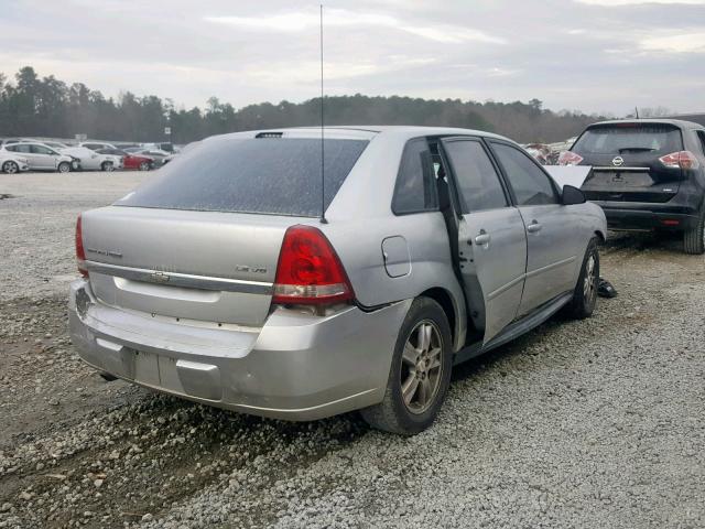 1G1ZT62865F305441 - 2005 CHEVROLET MALIBU MAX 银色 照片 4