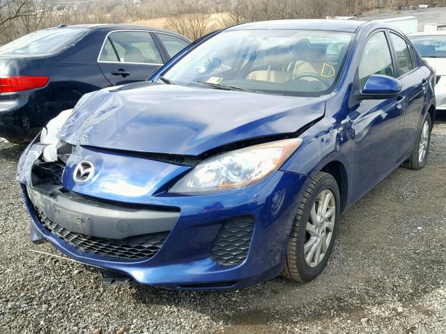 JM1BL1V86C1588649 - 2012 MAZDA 3 I BLUE photo 2