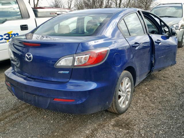 JM1BL1V86C1588649 - 2012 MAZDA 3 I BLUE photo 4