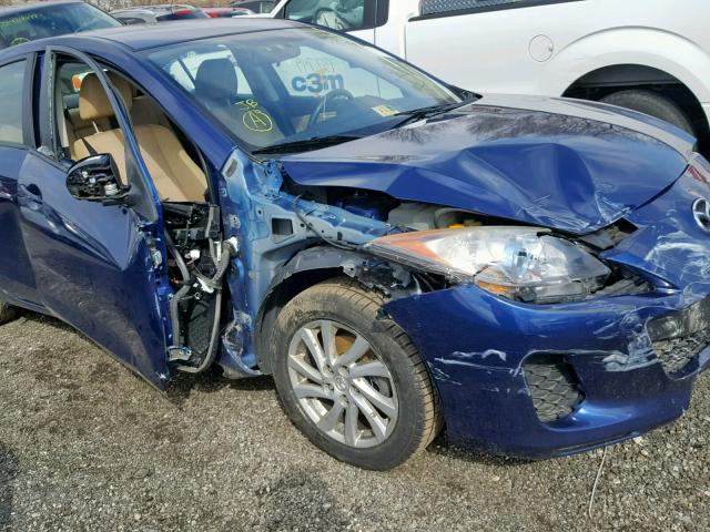 JM1BL1V86C1588649 - 2012 MAZDA 3 I BLUE photo 9