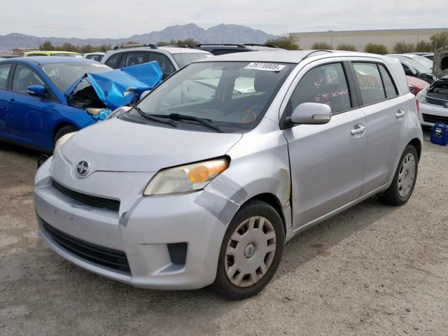 JTKKU10468J014196 - 2008 TOYOTA SCION XD SILVER photo 2