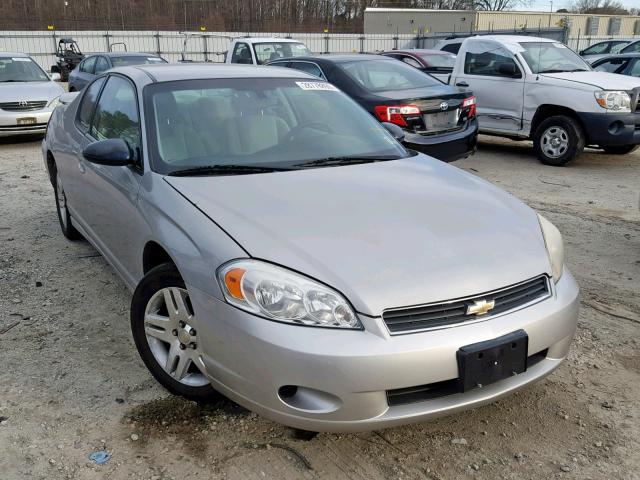 2G1WK16KX79294180 - 2007 CHEVROLET MONTE CARL SILVER photo 1