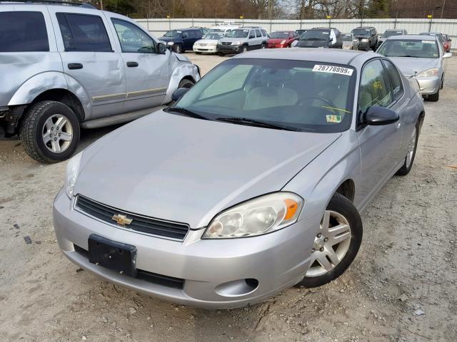 2G1WK16KX79294180 - 2007 CHEVROLET MONTE CARL SILVER photo 2