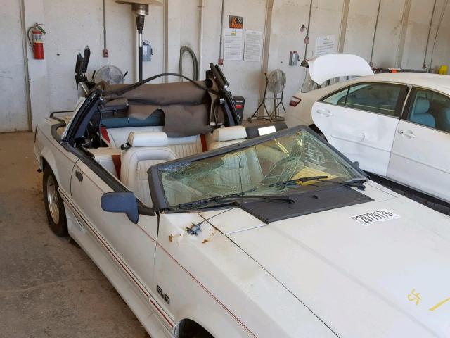 1FACP44E8LF159636 - 1990 FORD MUSTANG LX WHITE photo 9